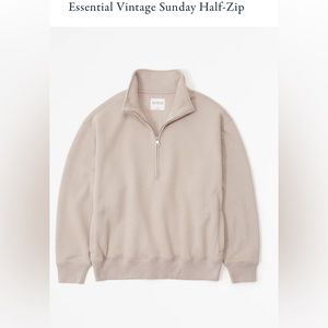 Abercrombie and Fitch Half-zip Pullover